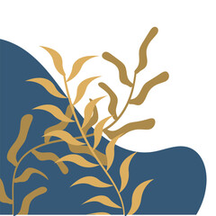 Vintage Leaves Corner Bohemian