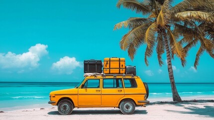 Ocean waves enhance the idyllic atmosphere of travel.