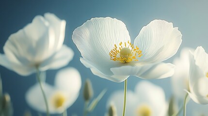 Obraz premium Hyper-Realistic Floral Photography Showcasing Stunning Details