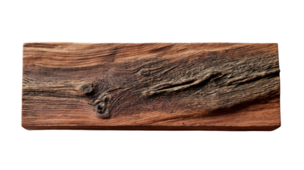 Wooden Rustic Board: Close-up shot of a weathered wooden board, highlighting the rich textures and tones of the wood, suitable for rustic and artisanal design.
