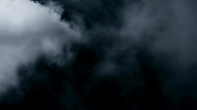 Dark Storm Clouds Creating Ominous Atmosphere  