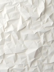 Crumpled paper is providing a textured background surface