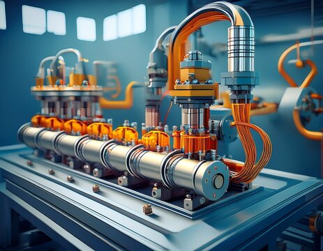 automation compressed air production air cylinder machine mechanical engineering pneumatics pneumatic cylinders