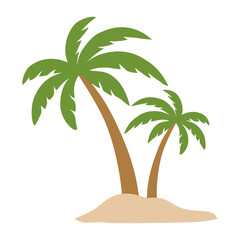 palm tree vector illustration