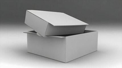 Recyclable packaging design concept creative studio digital illustration modern environment aerial view