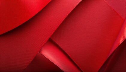 red wrapping paper detail