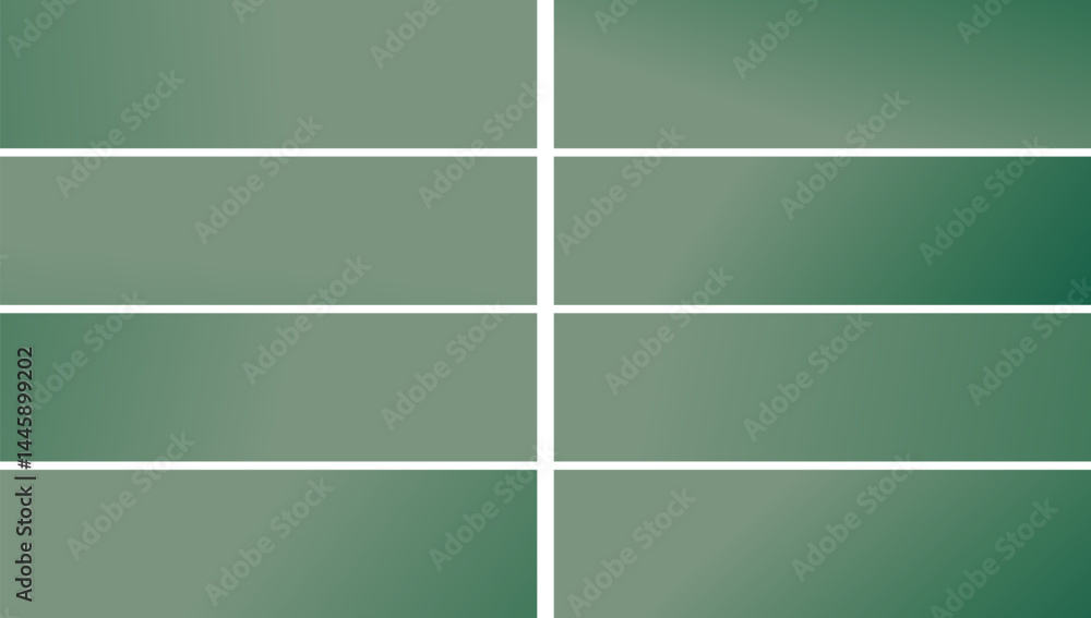 Poster gradient squares pattern, muted greens, infographic elements with copy space