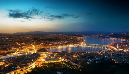europe turkey and ukraine city lights