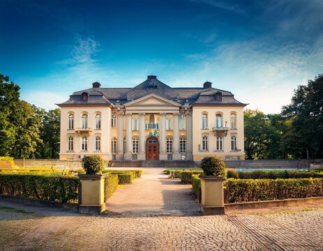 eingang ins sanatorium beelitz