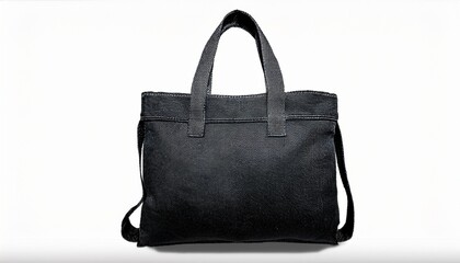 Naklejka premium black leather handbag