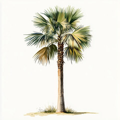 palm tree vector illustration