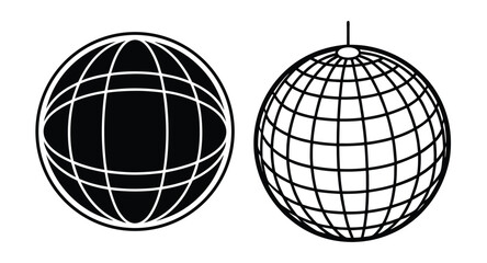 Circle Globe Transparent Background Premium