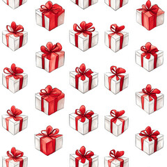 Obraz premium Gift box pattern