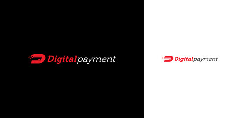 digital payment logo vector your bussines