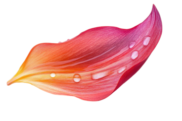 Vibrant flower petal sunrise hues dew drops soft light macro photography nature s beauty close up