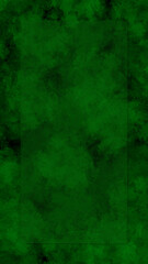 Green and Black Cloudy Textured Background