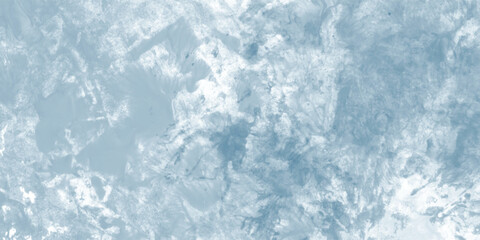 Artistic handmade watercolor background in pale blue with layered paint details

