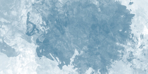 Sky-inspired watercolor design in blue with soft shadows and texture

