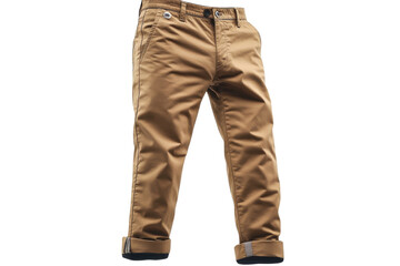 Stylish khaki men s pants perfect for casual wear offering comfort and a modern look Clean studio