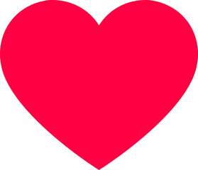 Love symbol, heart icon