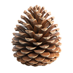 Close-up of a Single Pine Cone