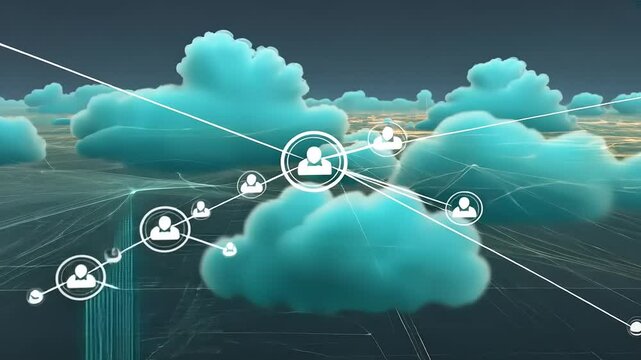 Global Network Connectivity:  A Futuristic Visualization of Cloud Computing and Interconnection