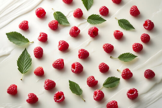 Raspberry Ruffles Background