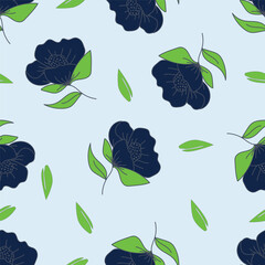 seamless floral pattern