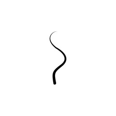 strands of hair icon vector illustration