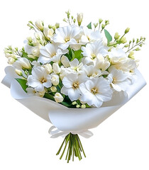 PNG A beautiful bouquet of white flowers arrangement chandelier graphics.