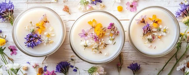 Explore the art of DIY candle making with essential oils and dried flowers for a fragrant and beautiful addition to your home.