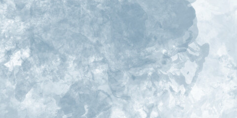 Obraz premium Cool-toned watercolor wash with blue tones and visible brush pattern effects