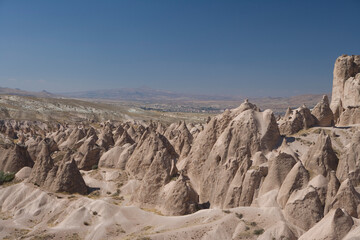 Türkiye Cappadocia on a sunny autumn day