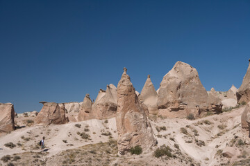 Fototapeta premium Türkiye Cappadocia on a sunny autumn day