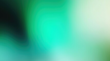 Minimal teal green gradient abstract background with soft blur and smooth transitions ideal for Color Discovery OLO theme, modern branding visuals and relaxing digital wallpapers