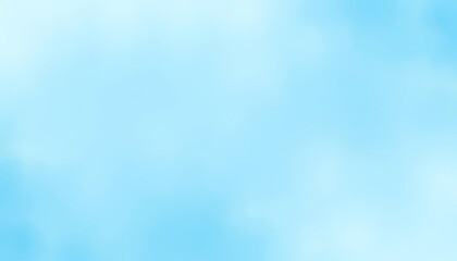 Obraz premium Abstract vintage sky blue and light blue ombre background with textured grain and subtle shimmer, surface, material