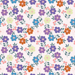 Abstract Handmade Floral textile patterns with digitally enhanced seamless, perfect for wall art, stylish fashion prints, and versatile wrapping paper.
