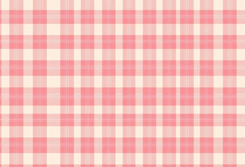 Classic vintage pink plaid gingham seamless pattern Geometric lines, perfect for fashion, textile, and home decor, surface, check