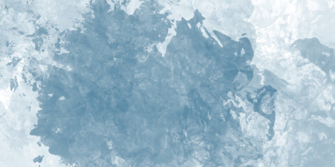 Blue watercolor background with expressive strokes and handmade textured layering

