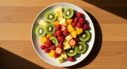 fresh vegetables on a plate