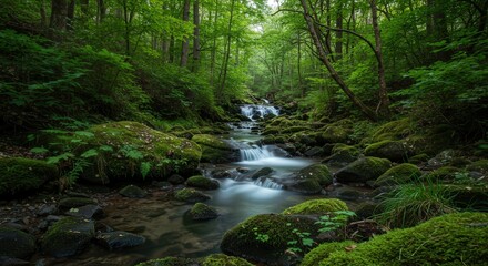 water source in forest