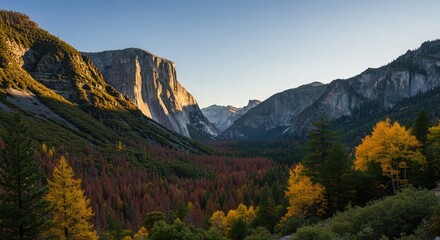 autumn in the mountains