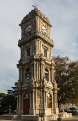 Türkiye Istanbul Dolmabahce Palace on a sunny spring day