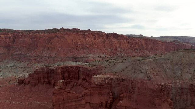 View of Cassidy Arch at Capitol Reef National Park