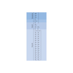 Phosphatidylethanolamine molecular diagram - phospholipid structure schematic illustration.