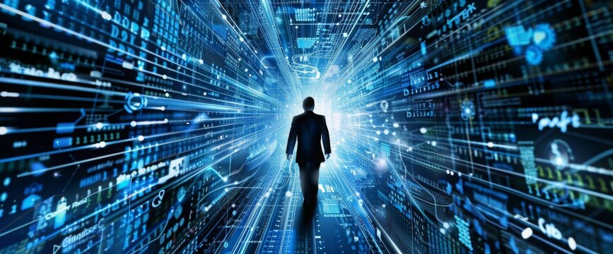 Internet and business networking concept  125 --v 6.0 - Image #1 @kashif320