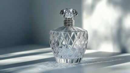 Exquisite Crystal Perfume Bottle