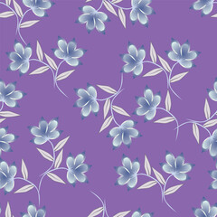 Abstract Handmade Floral textile patterns with digitally enhanced seamless, perfect for wall art, stylish fashion prints, and versatile wrapping paper.
