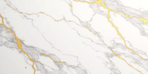 Obraz premium Elegant Marble Texture with Gold Veins