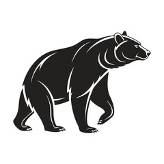 vector illustration of a bear